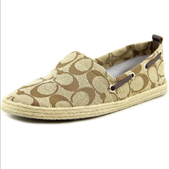 Coach Shoes - Coach Mellow espadrille flats size 7